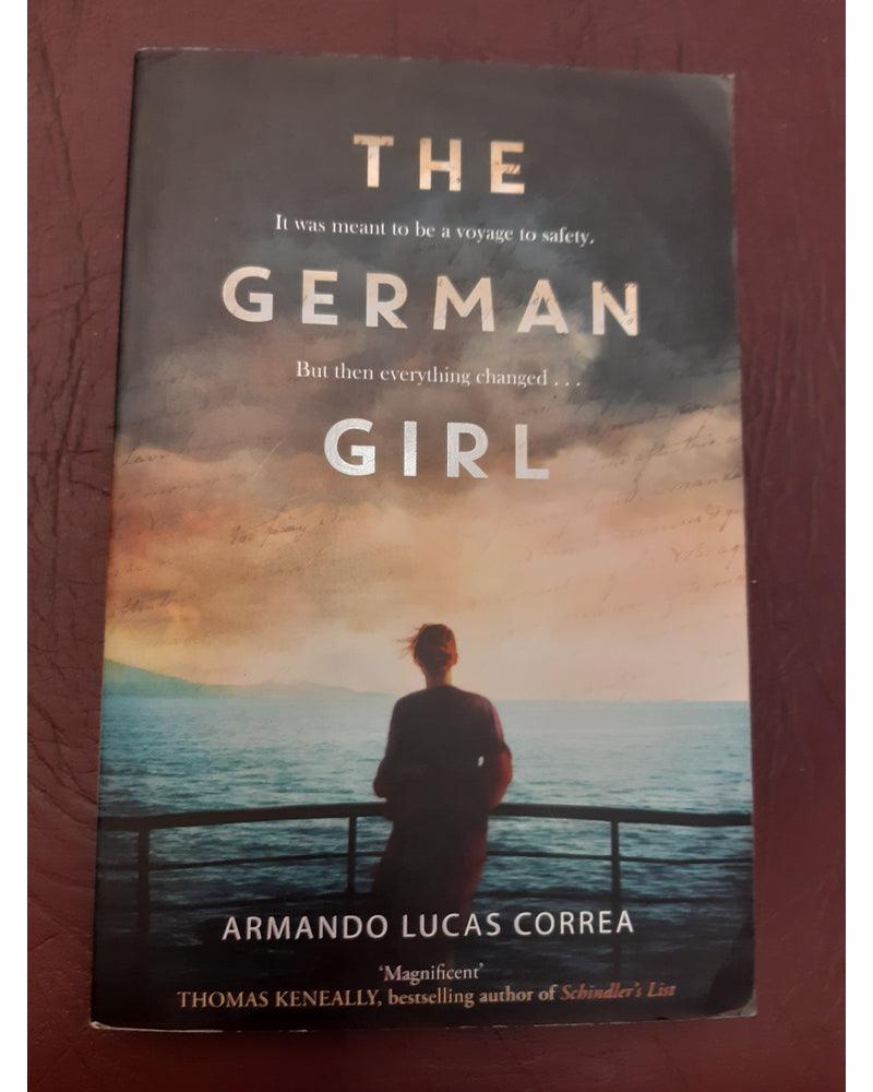 Front Cover Of The Best-Selling Book The German Girl Lucas Armando Correa
