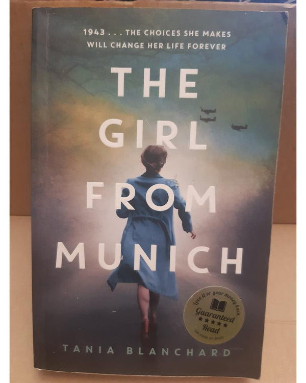 Front Cover Of The Best-Selling Book The Girl from Munich Tania Blanchard