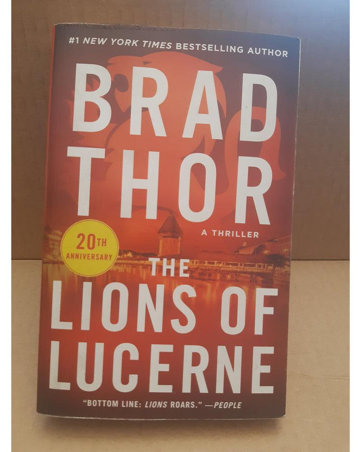 Front Cover Of The Lions of Lucerne (Brad Thor))