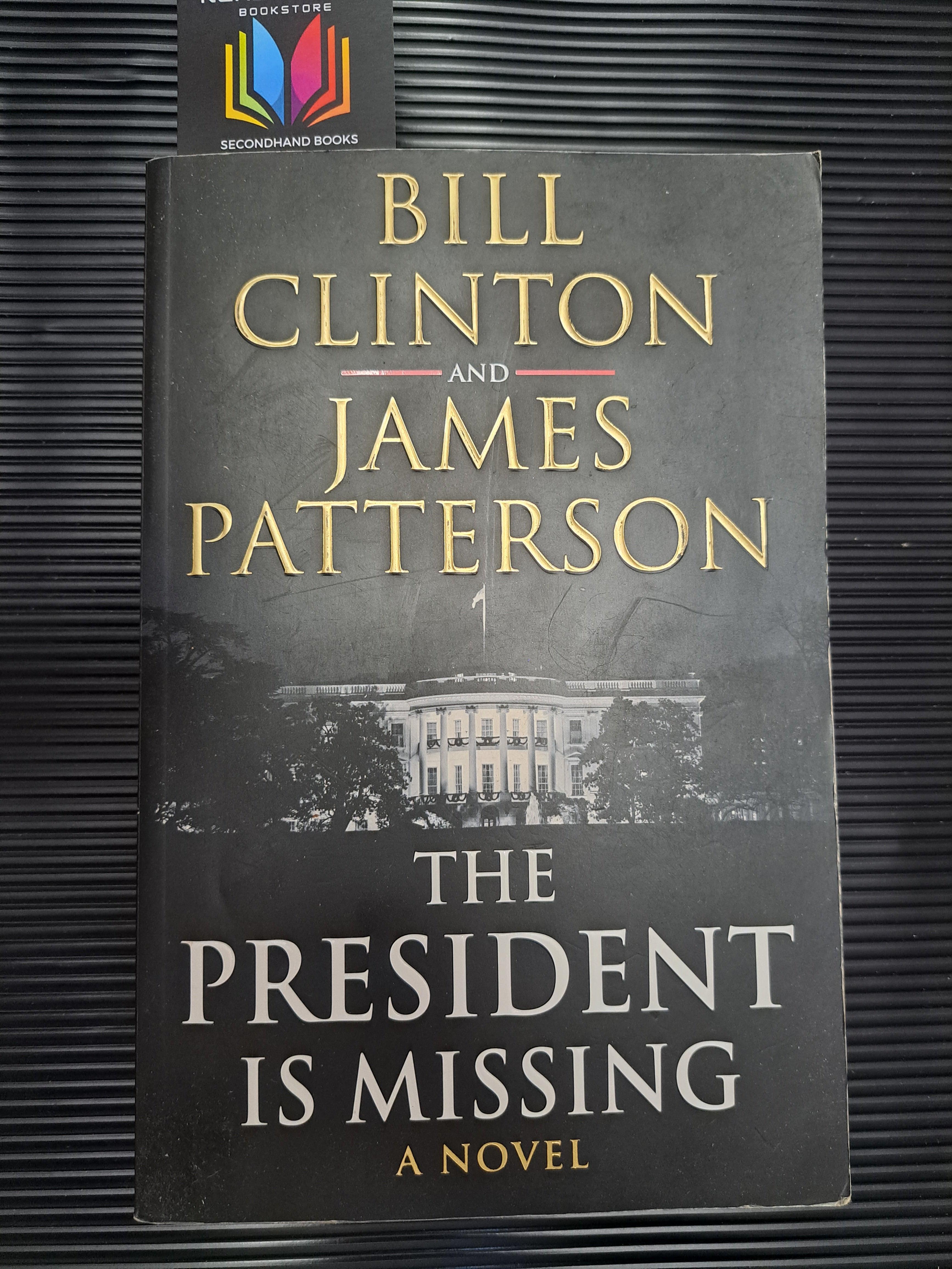 Front Cover Of The Best-Selling Book The President Is Missing Bill Clinton
