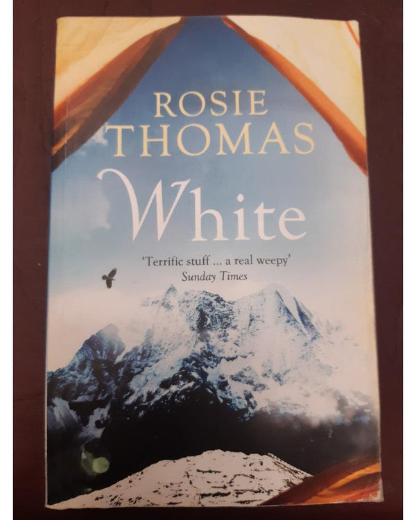 Front Cover Of The Best-Selling Book WHITE Rosie Thomas